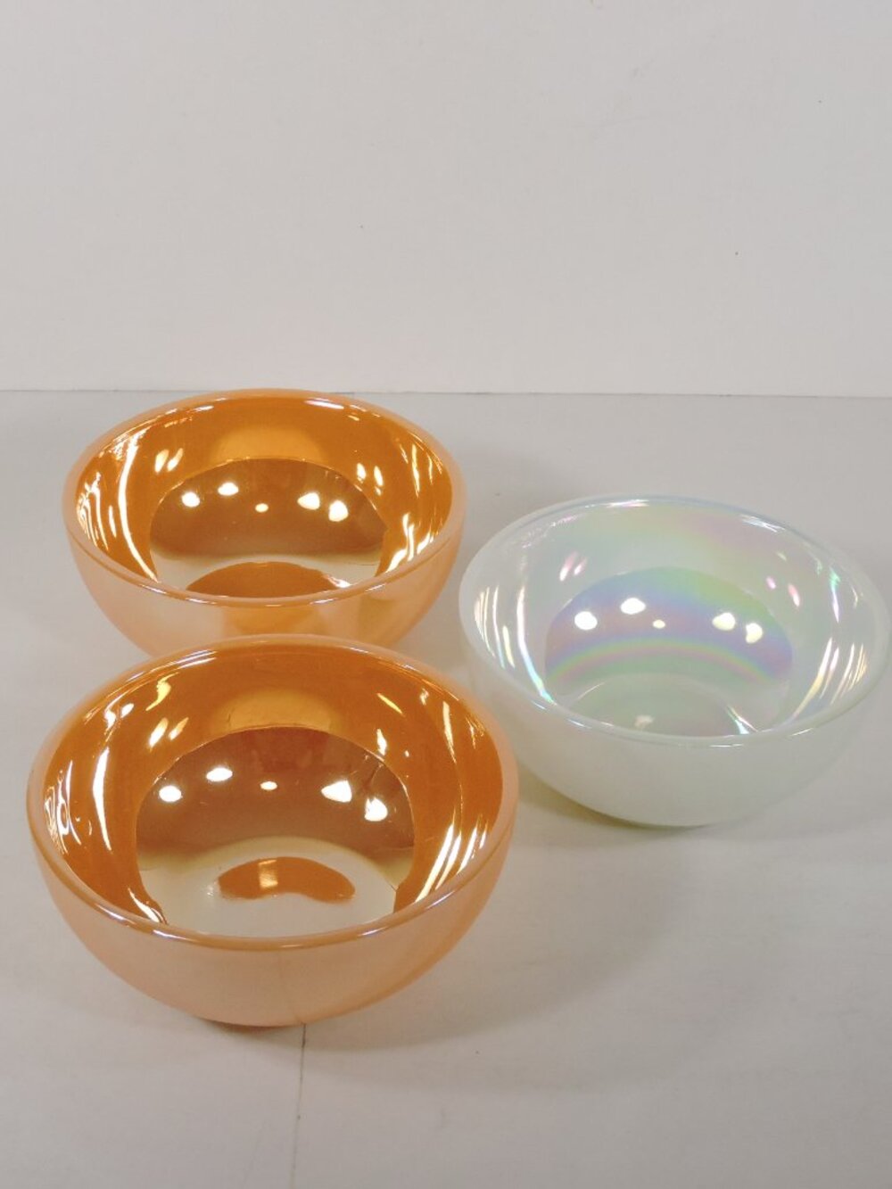 3 Vintage Fire King 5" Bowls